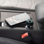 modulator fm audio display bluetooth peiying