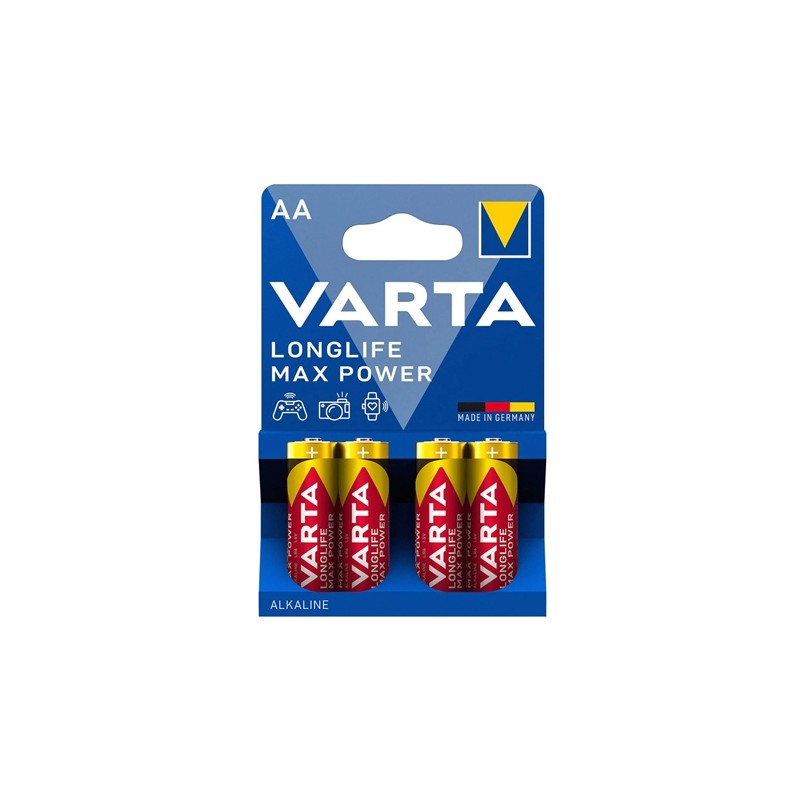 baterie alcalina lr06 max power varta blister 4 buc baterie alcalina lr06 max power varta blister 4 buc