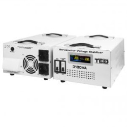 Stabilizator tensiune 3100VA 1.8W ServoMotor, TED
