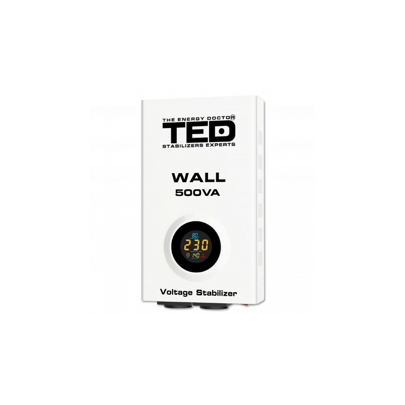 Stabilizator tensiune 500VA 300W AVR WALL, TED