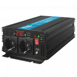 Invertor Auto 12V 220V, Putere Convertor 2500W cu Unda Sinusoidala Pura, TED Electric TED000392