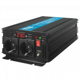 Invertor Auto 12V 220V, Putere Convertor 2500W cu Unda Sinusoidala Pura, TED Electric TED000392