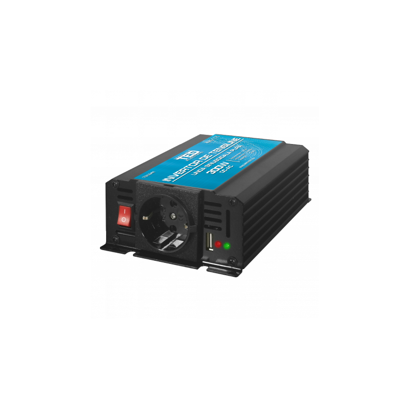 Invertor Auto 12V 220V, Putere Convertor 300W cu Unda Sinusoidala Pura, TED Electric TED000408