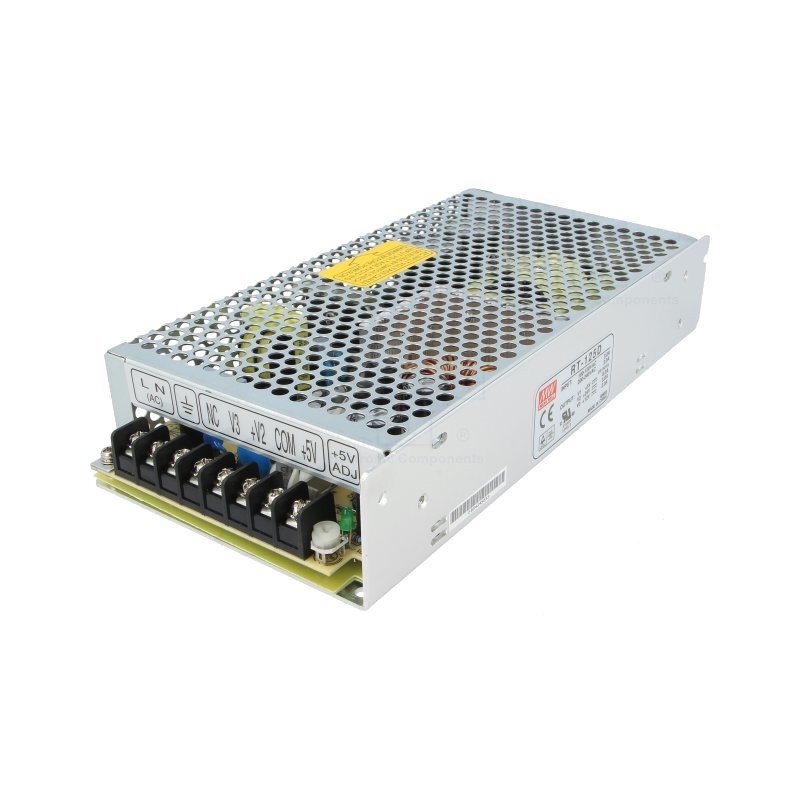 Surse  alimentare industriale, Alimentator: pulsatoriu modulară 136W 5VDC 199x98x38mm 24VDC -1, dioda.ro