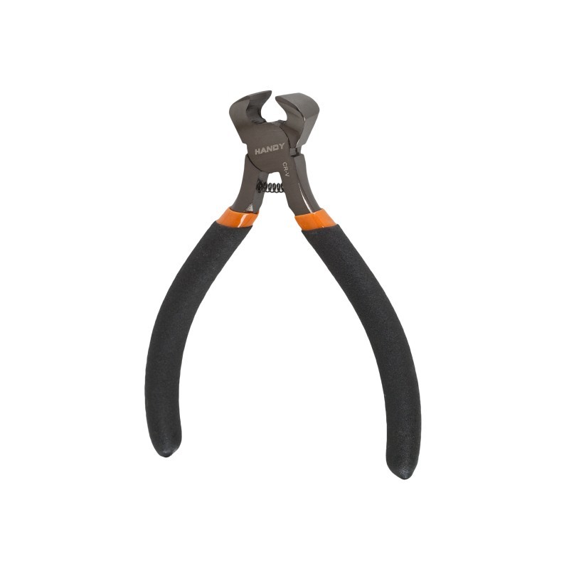 cleste de taiat frontal, maner cauciucat 115 mm