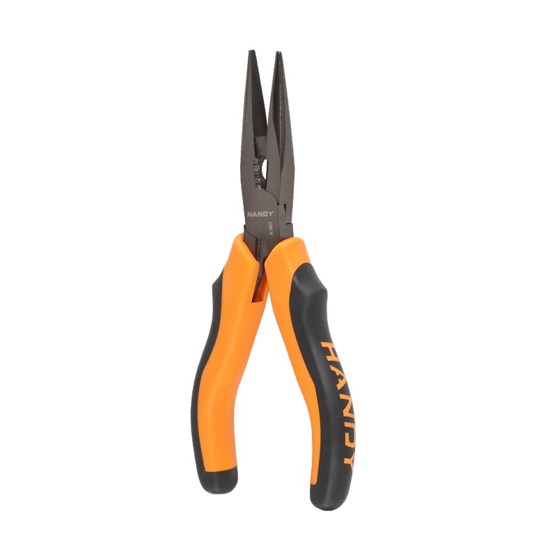 cleste cu cioc, maner cauciucat 165 mm