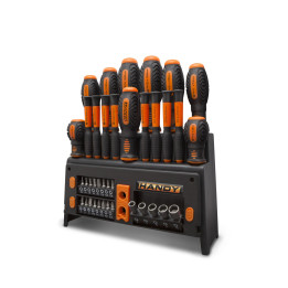 handy - set surubelnite 39 piese cu suport