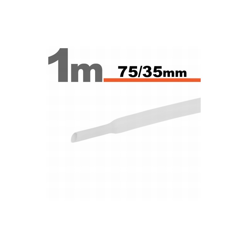 tub termocontractibilalb • 70 / 35 mm