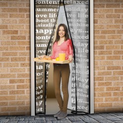plasa tantari pt. usi - inchidere magnetica, 100x210 cm