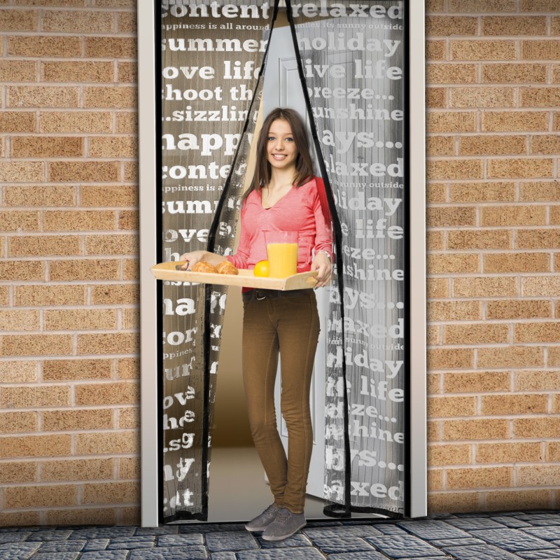 plasa tantari pt. usi - inchidere magnetica, 100x210 cm