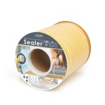 profil izolator autoadeziv pt. ferestre si usi, profil ,,p" - 100 m, alb, 9 mm