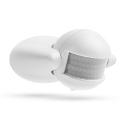 senzor de miscare - 180° - max 12 m - max 1200w - ip44