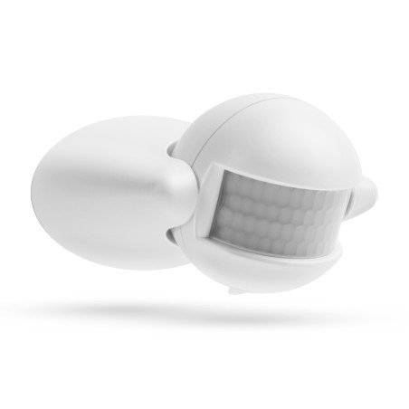 senzor de miscare - 180° - max 12 m - max 1200w - ip44