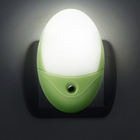 lumina de veghe cu senzor - 240 v - verde
