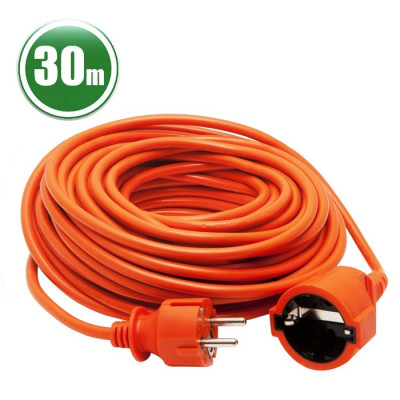 cablu prelungitor, 3 x 1,0 mm², 30 m