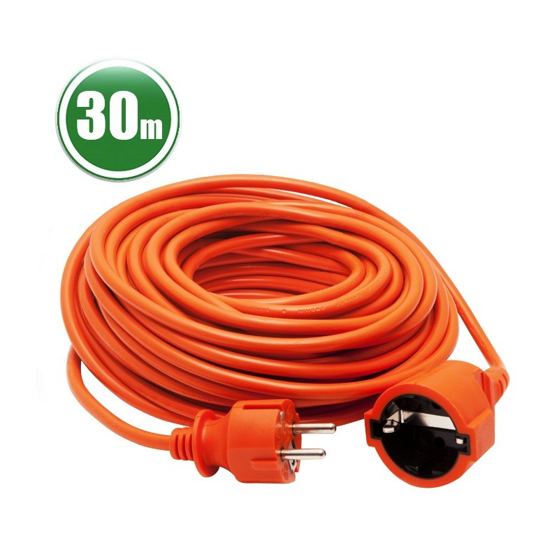 cablu prelungitor, 3 x 1,0 mm², 30 m