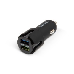 adaptor de la bricheta 2 x usb - negru