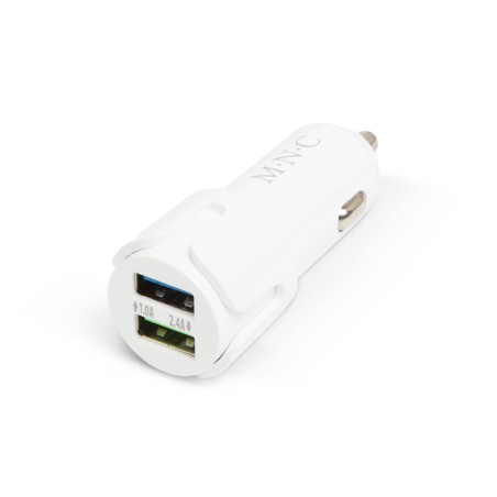 adaptor bricheta 2 x usb - alb