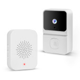 set sonerie video smart - wi-fi, baterie - hd - alb