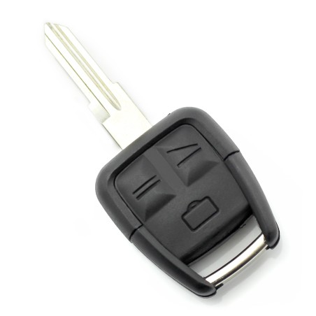 opel - carcasa cheie cu 3 butoane, lama pe stanga