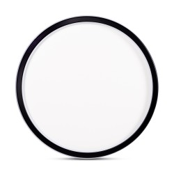 plafoniera mia led 68w 50cm 3000-6000k, negru, erste