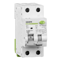 intreruptoare automate diferentiale ex9bl-n 1p+n c40 30ma, 107634, noark