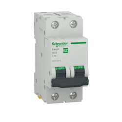 intrerupator automat 16a 2p 4.5ka, schneider