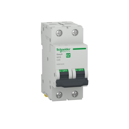 intrerupator automat 20a 2p 4.5ka, schneider