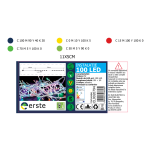 instalatie craciun albastru 100 led 8m ip20