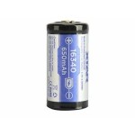 acumulator industrial li-ion terminal cu varf 16340 3.7v 650mah xtar