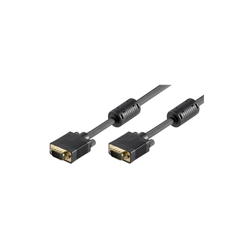 cablu monitor vga tata - vga tata, svga, 5m, goobay