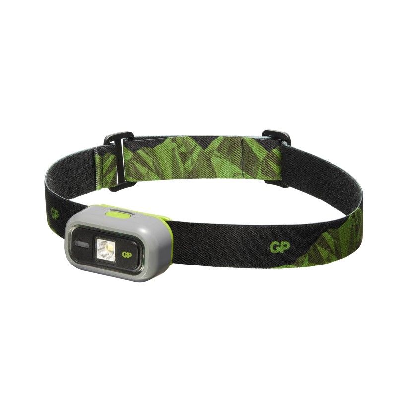 lanterna frontala led gp discovery ch33, 100lm 3xaaa