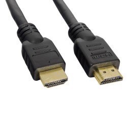 cablu hdmi 1.4 cu ethernet tata - tata aurit 20m well