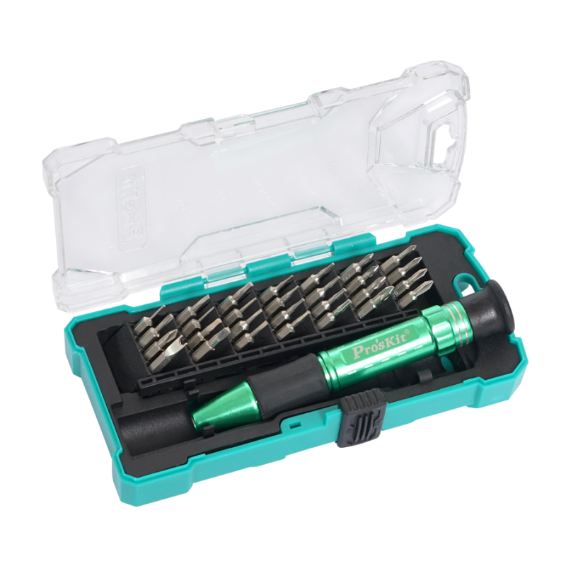 set surubelnite de precizie pt. electronist 30 piese, pro'skit