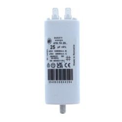 condensator pornire motor 425v 25uf cu pin, ducati energia 416102664