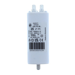 condensator pornire motor 425v 25uf cu pin, ducati energia 416102664
