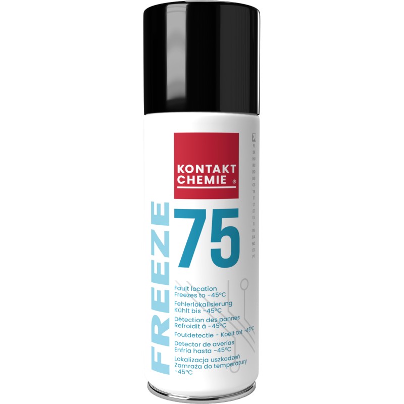 spray tehnic, agent de racire pentru defecte termice, 200ml, freeze 75 kontakt chemie spray tehnic, agent de racire pentru defecte termice, 200ml, freeze 75 kontakt chemie