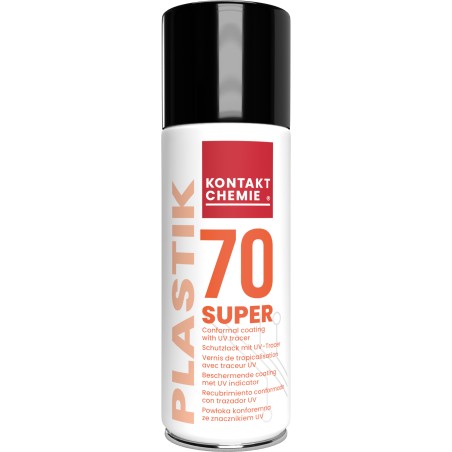 spray lac izolator pentru circuite imprimate, 400ml, plastik 70 super kontakt chemie