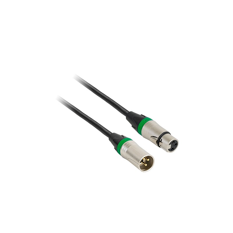 cablu profesional xlr tata - xlr mama 1m