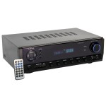 amplificator 2x50w fm/bt/usb/sd/aux 2 linii mic