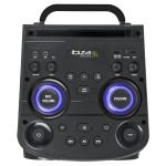 boxa portabila 2x10" bluetooth/aux/usb + mic wireless uhf