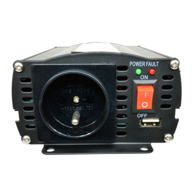 Invertoare auto, Invertor auto convertor 24v 220v IPS 500 1 x USB -3, dioda.ro