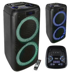 boxa portabila 8"/20cm 200w rms cu usb/sd/bluetooth
