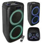 boxa portabila 8"/20cm 200w rms cu usb/sd/bluetooth