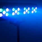 led bar 4x7x1w rgbw + trepied