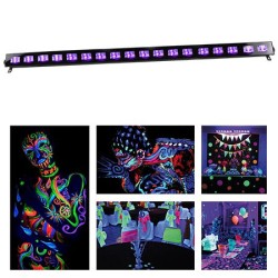led bar uv 18 x 3w