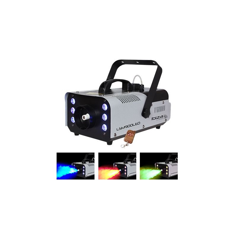 masina fum 900w cu led-uri 6x3w dmx