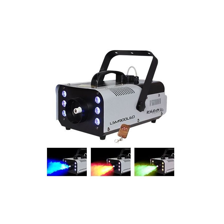masina fum 900w cu led-uri 6x3w dmx