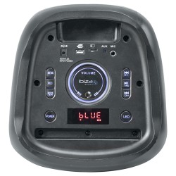 boxa portabila 2x8"/20cm tws cu bt/usb/msd