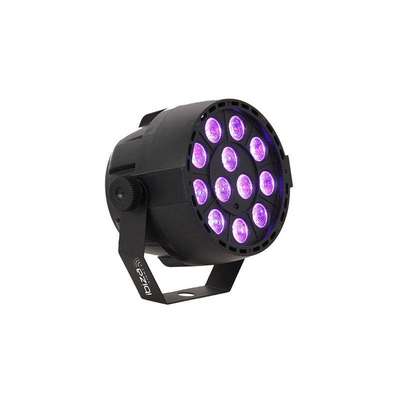 proiector led uv 12x2w cu microfon si dmx